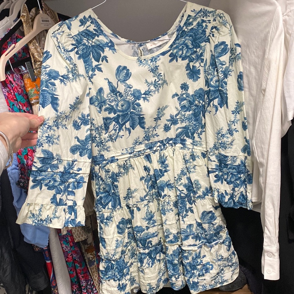 Loveshackfancy mini dress